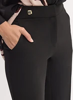 Pantalon Lauren Essentiels à jambe droite