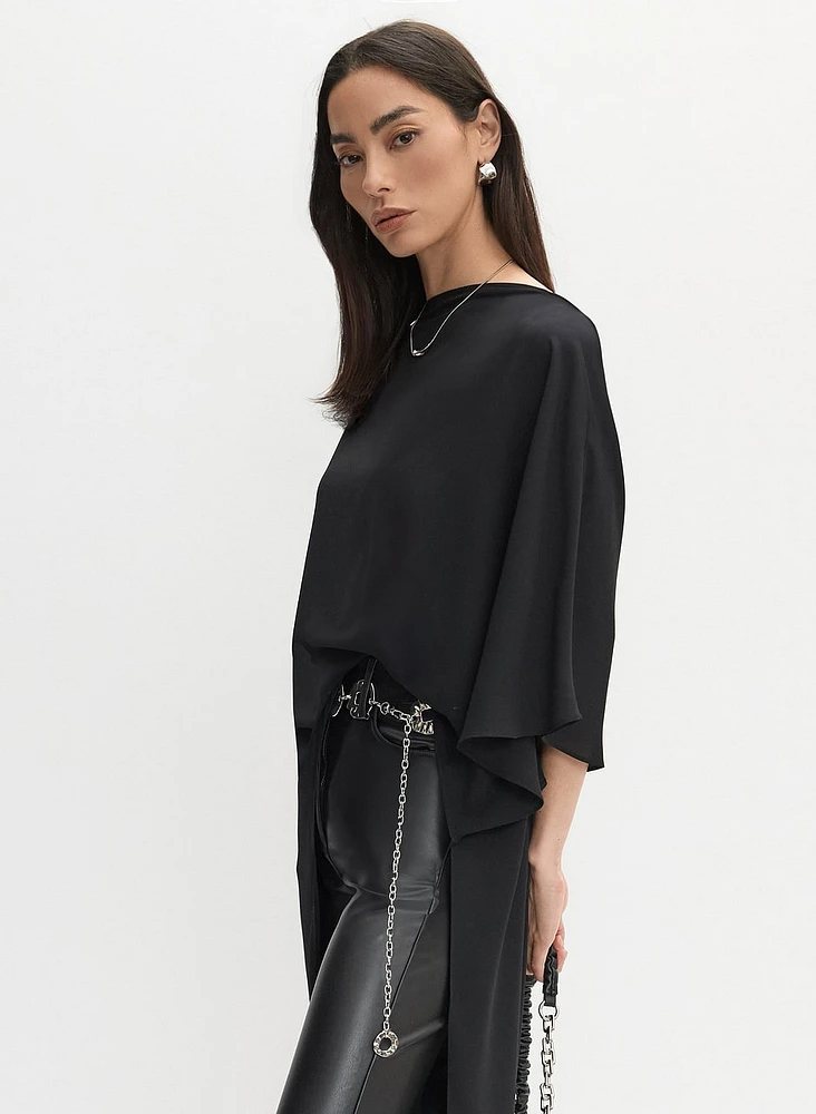 Joseph Ribkoff - 3/4 Sleeve Chiffon Blouse