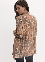 Leopard Print Cardigan