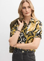 Inverted Paisley Blouse