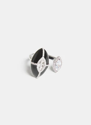 Cubic Zirconia Crystal Ring