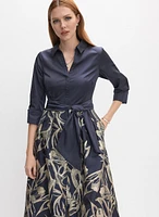 Floral Illusion Dress