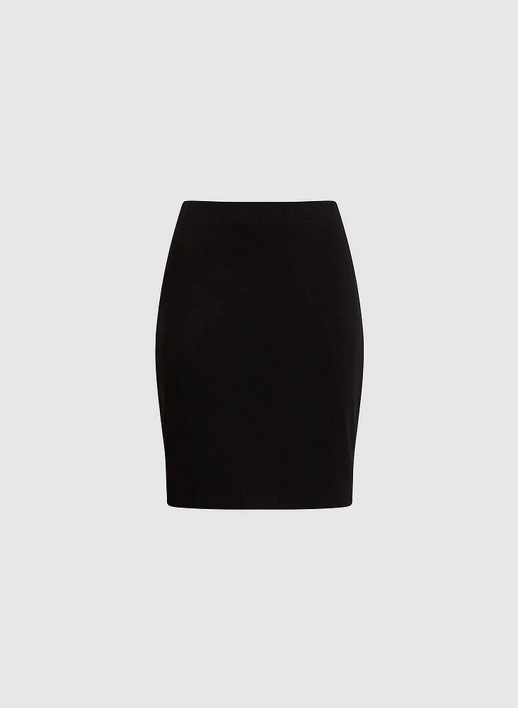 Pull-On Pencil Skirt