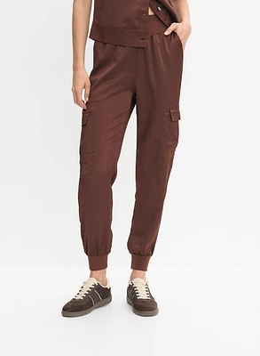 Pantalon cargo à enfiler