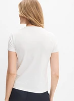 Foil Print T-Shirt
