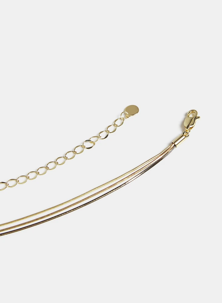 Triple Chain Necklace