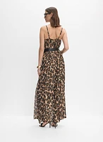 Joseph Ribkoff - Leopard Chiffon Jumpsuit
