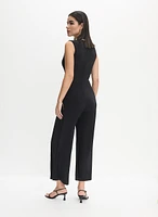 Joseph Ribkoff - Contrast Trim Jumpsuit