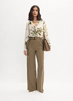 Wide Leg Utility Pants