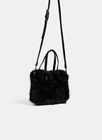 Faux-Fur Crossbody Bag