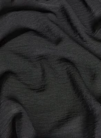 Crinkled V-Neck Dress