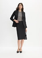 Bi-Stretch Pencil Skirt