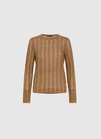 Open Knit Sweater