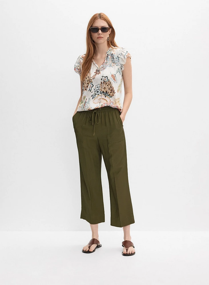 Floral Paisley Blouse