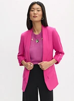 Shawl Collar Open Jacket