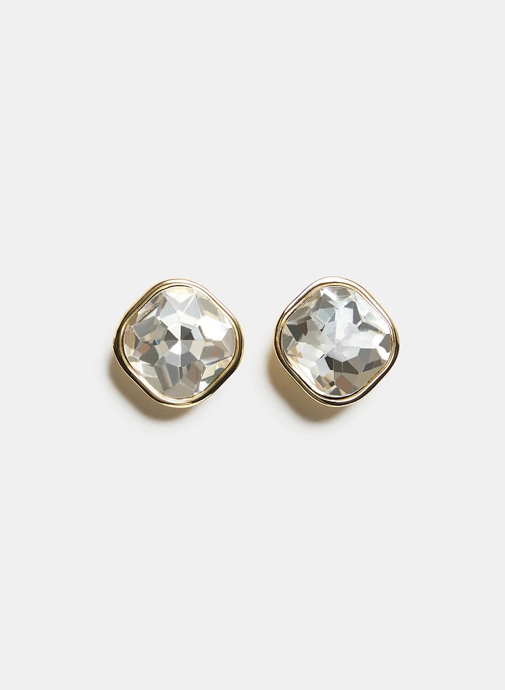 Crystal Stud Earrings