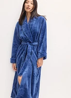 Quilt Fleece Robe