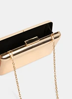 Metallic Box Clutch