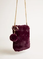 Faux Fur Crossbody Bag