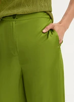 Satin Wide Leg Pants