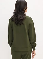 Funnel Neck Sweatshirt