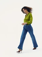 High-Waist Trouser Jeans