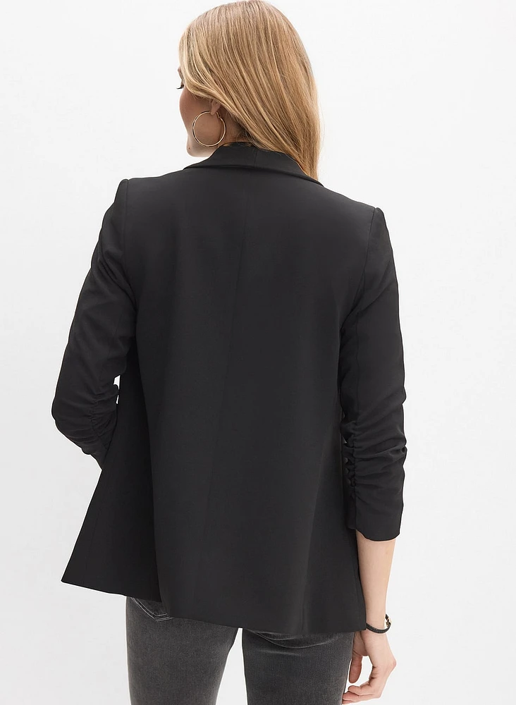 Blazer ouvert à manches 3/4