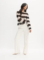 Joseph Ribkoff - Stripe Knit Sweater