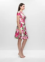 Joseph Ribkoff - Floral Short Sleeve Dress