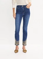 Sequin Detail Jeans