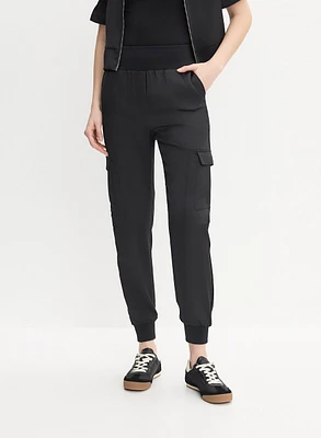 Pull-On Cargo Jogger Pants