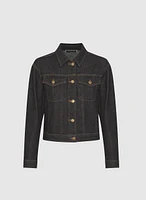 Veste en denim boutonnée