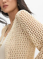 Joseph Ribkoff - Metallic Open Weave Cardigan