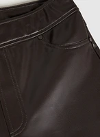 Kayla Vegan Leather Pants