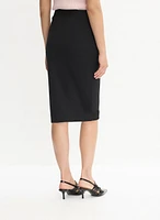 Pull-On Pencil Skirt