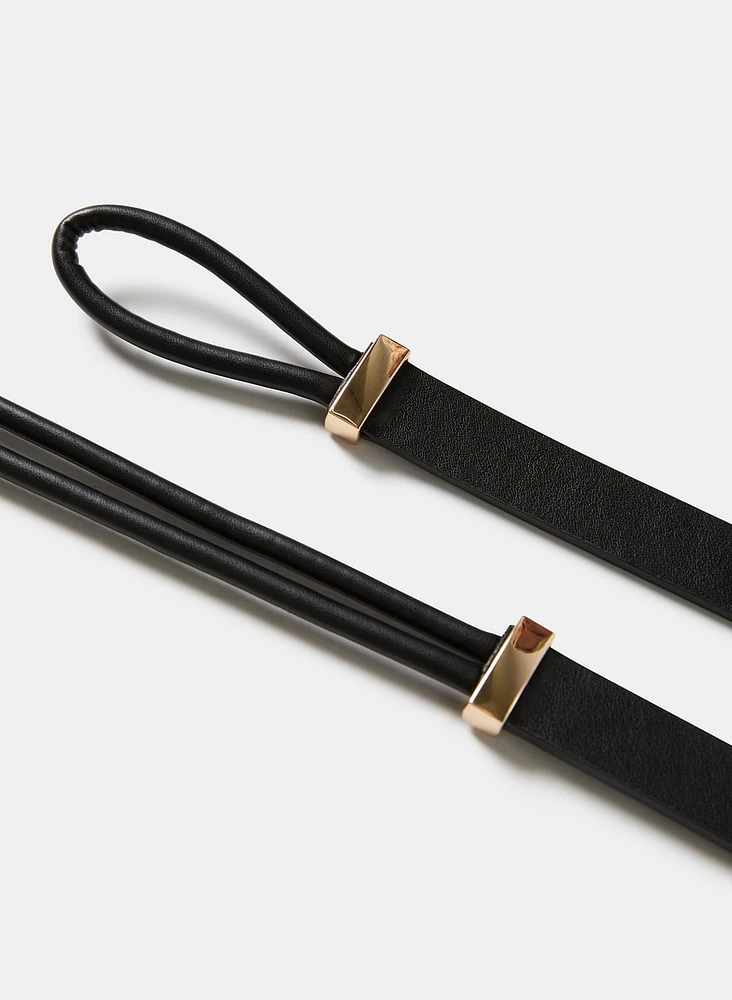 Vegan Leather Belt