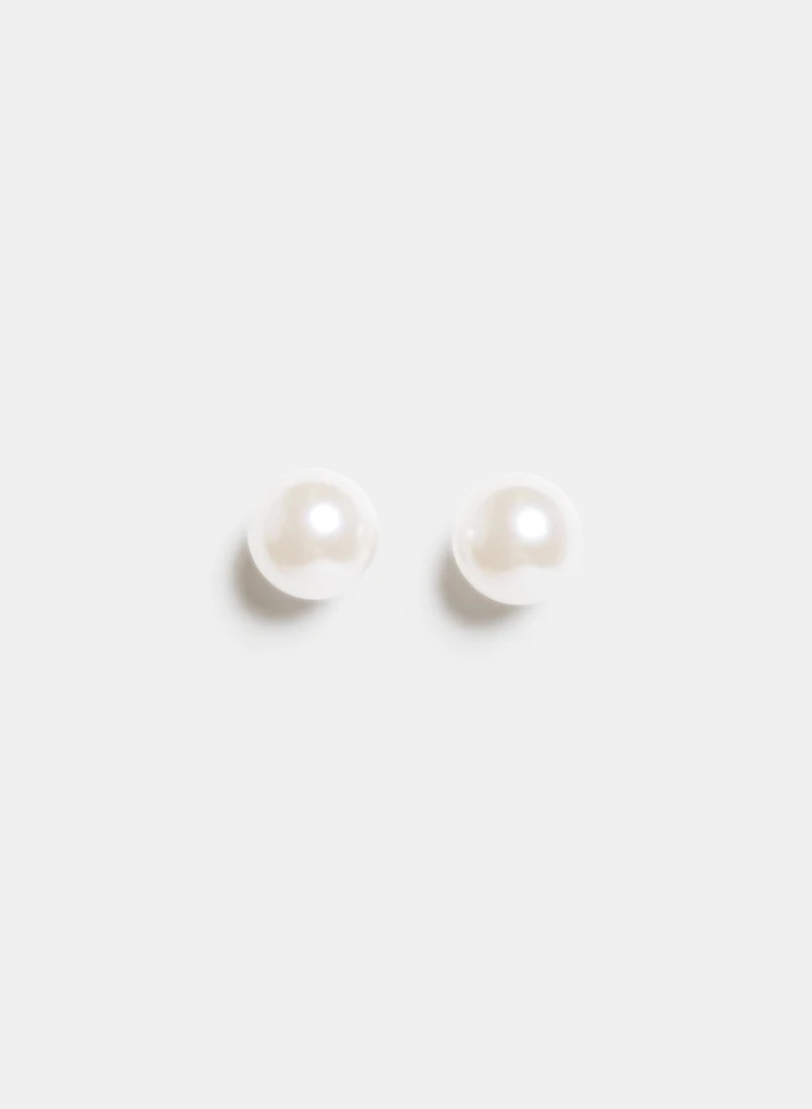Knot Front Stud Earrings