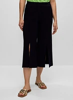 Wide Leg Culotte Pants