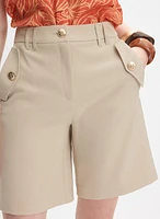 Flap Pocket Shorts