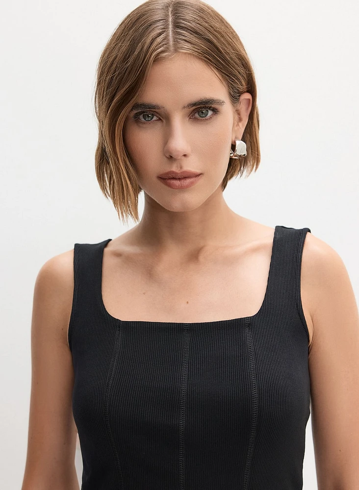 Camisole à encolure carrée