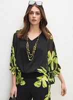 Joseph Ribkoff - Floral Chiffon Blouse