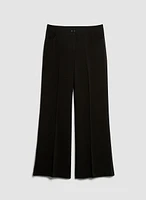 Slit Detail Wide Leg Pants