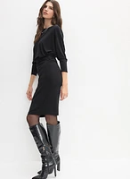 Dolman Sleeve Dress