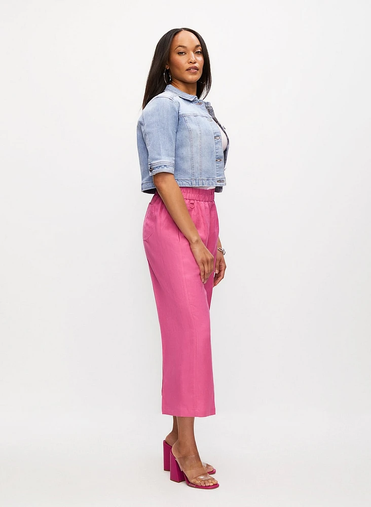 Pull-On Culotte Pants