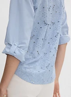 Cotton Embroidered Blouse