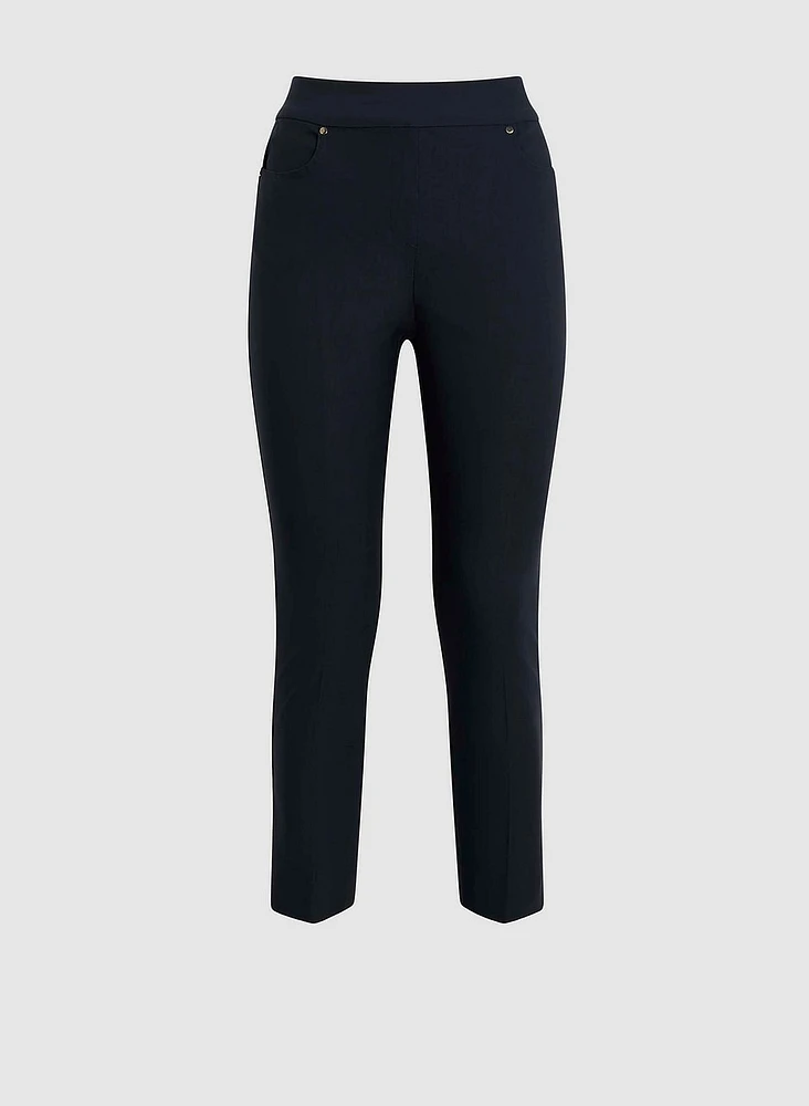 Pull-On Slim Leg Pants