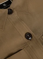 Cropped Cargo Jacket