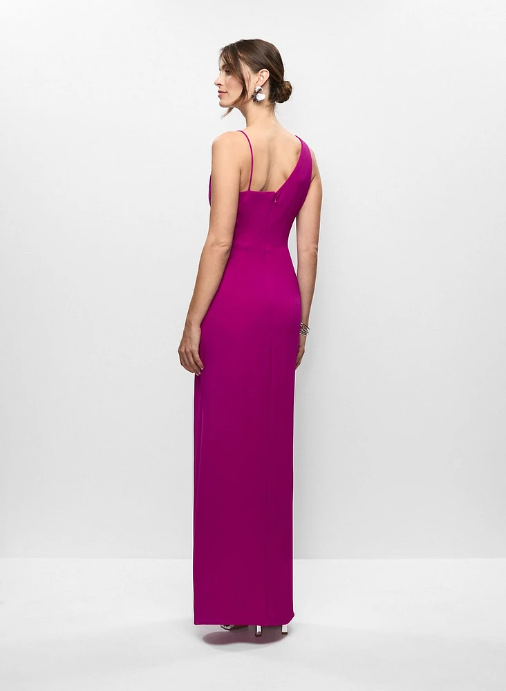 Asymmetric Evening Dress