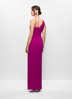 Asymmetric Evening Dress