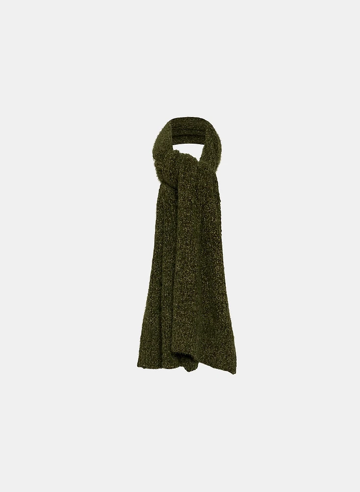 Foulard rectangulaire en tricot